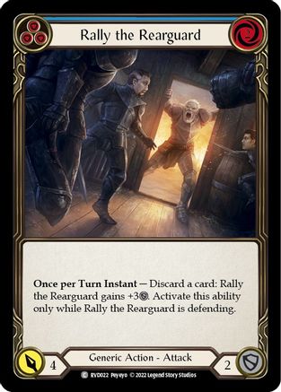 Rally the Rearguard (RVD022) [Classic Battles: Rhinar vs Dorinthea] - Deck Out Gaming