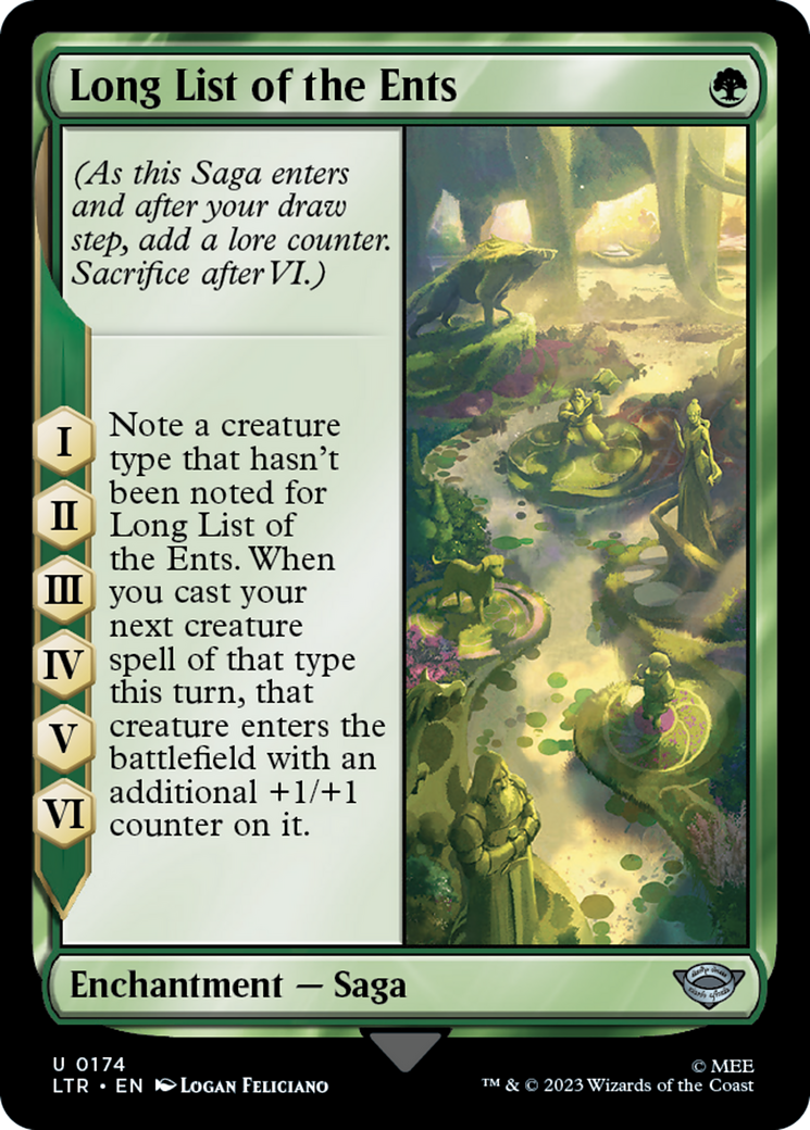 Long List of the Ents (174) [The Lord of the Rings: Tales of Middle-earth] - Deck Out Gaming