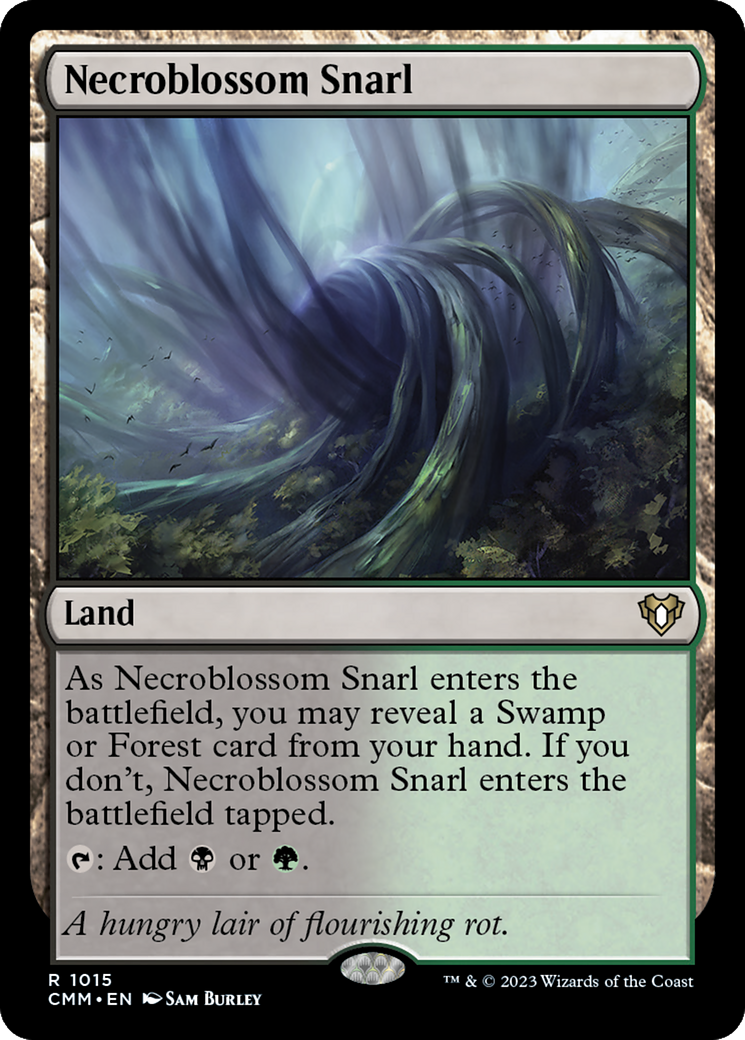 Necroblossom Snarl (1015) [Commander Masters] - Deck Out Gaming