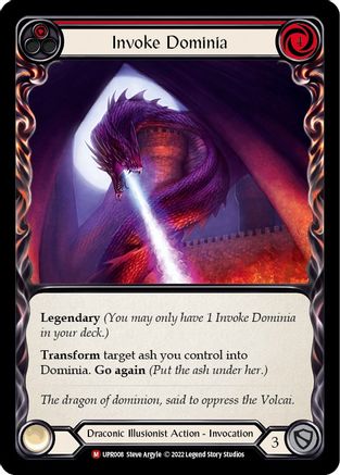 Invoke Dominia // Dominia (UPR008) [Uprising] - Deck Out Gaming