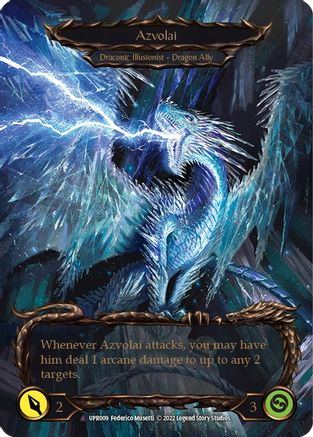 Invoke Azvolai // Azvolai (Marvel) (UPR009) [Uprising] Cold Foil - Deck Out Gaming