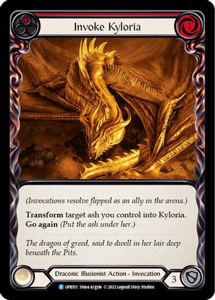 Invoke Kyloria // Kyloria (UPR011) [Uprising] - Deck Out Gaming