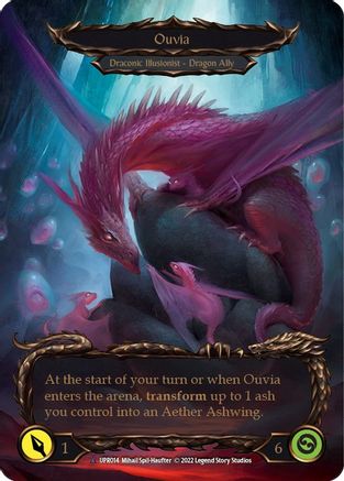 Invoke Ouvia // Ouvia (Marvel) (UPR014) [Uprising] Cold Foil - Deck Out Gaming