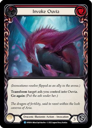 Invoke Ouvia // Ouvia (UPR014) [Uprising] - Deck Out Gaming