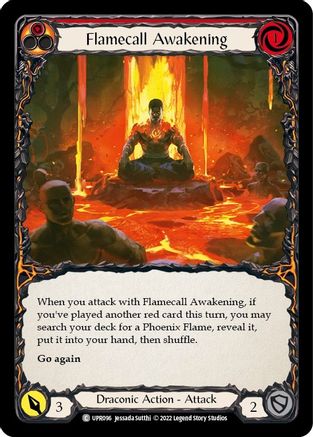 Flamecall Awakening (UPR096) [Uprising] - Deck Out Gaming