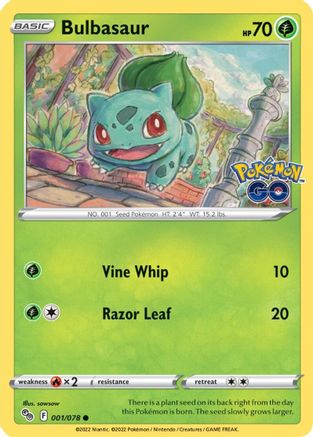 Bulbasaur (1) [Pokemon GO] - Deck Out Gaming