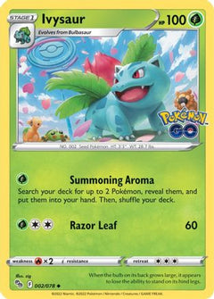 Ivysaur (2) [Pokemon GO] - Deck Out Gaming