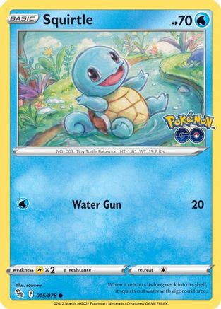 Squirtle (15) [Pokemon GO] - Deck Out Gaming