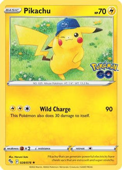 Pikachu (28) (28) [Pokemon GO] Reverse Holofoil - Deck Out Gaming