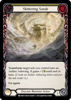 Skittering Sands (Yellow) (UPR037) [Uprising] - Deck Out Gaming