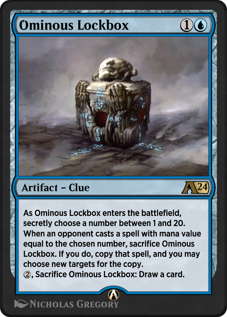 Ominous Lockbox (8) [Alchemy: Murders at Karlov Manor ] - Deck Out Gaming