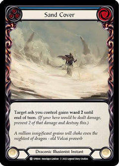 Sand Cover (Blue) (UPR041) [Uprising] Rainbow Foil - Deck Out Gaming