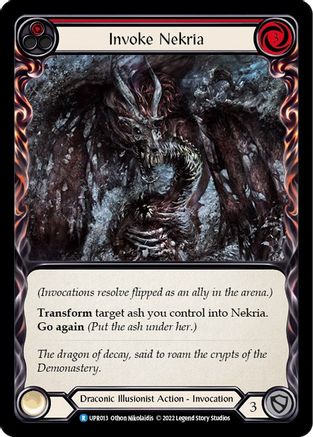 Invoke Nekria // Nekria (UPR013) [Uprising] - Deck Out Gaming