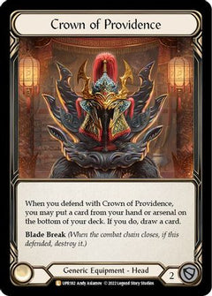 Crown of Providence (UPR182) [Uprising] Rainbow Foil - Deck Out Gaming