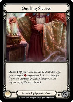 Quelling Sleeves (UPR185) [Uprising] Cold Foil - Deck Out Gaming