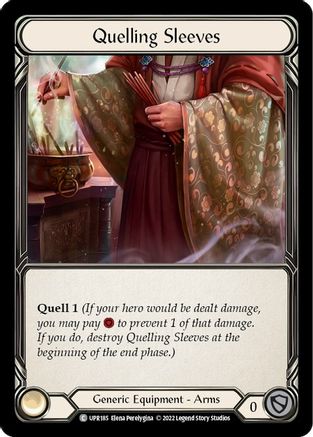 Quelling Sleeves (UPR185) [Uprising] - Deck Out Gaming