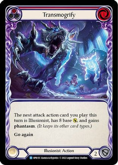Transmogrify (Red) (UPR155) [Uprising] - Deck Out Gaming