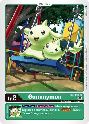 Gummymon (EX2-004) [Digital Hazard] - Deck Out Gaming