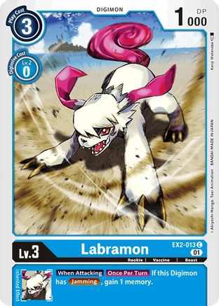 Labramon (EX2-013) [Digital Hazard] - Deck Out Gaming