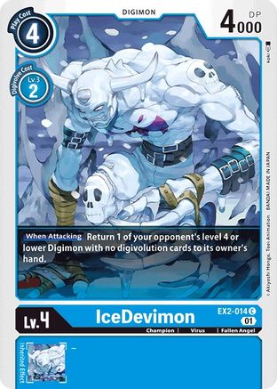 IceDevimon (EX2-014) [Digital Hazard] - Deck Out Gaming