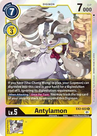 Antylamon (EX2-022) [Digital Hazard] Foil - Deck Out Gaming