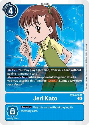 Jeri Kato (EX2-058) [Digital Hazard] - Deck Out Gaming