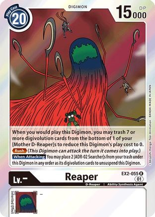 Reaper (EX2-055) [Digital Hazard] Foil - Deck Out Gaming