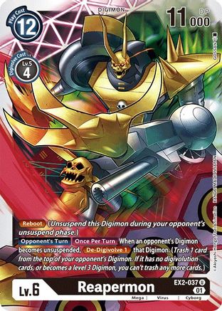 Reapermon (EX2-037) [Digital Hazard] - Deck Out Gaming