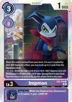 Impmon (EX2-039) [Digital Hazard] Foil - Deck Out Gaming