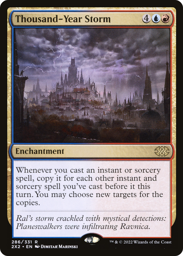 Thousand-Year Storm (286) [Double Masters 2022] - Deck Out Gaming