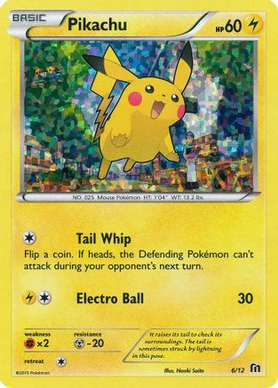 Pikachu - 6/12 (6) [McDonald's Promos 2016] Holofoil - Deck Out Gaming