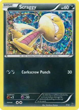 Scraggy - 7/12 (7) [McDonald's Promos 2016] Holofoil - Deck Out Gaming