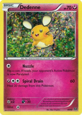 Dedenne - 10/12 (10) [McDonald's Promos 2016] Holofoil - Deck Out Gaming