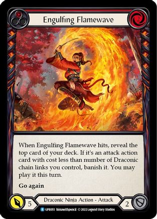 Engulfing Flamewave (Red) (UPR051) [Uprising] - Deck Out Gaming