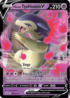 Hisuian Typhlosion V - SWSH237 (SWSH237) [SWSH: Sword & Shield Promo Cards] Holofoil - Deck Out Gaming