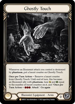 Ghostly Touch (UPR151) [Uprising] Cold Foil - Deck Out Gaming