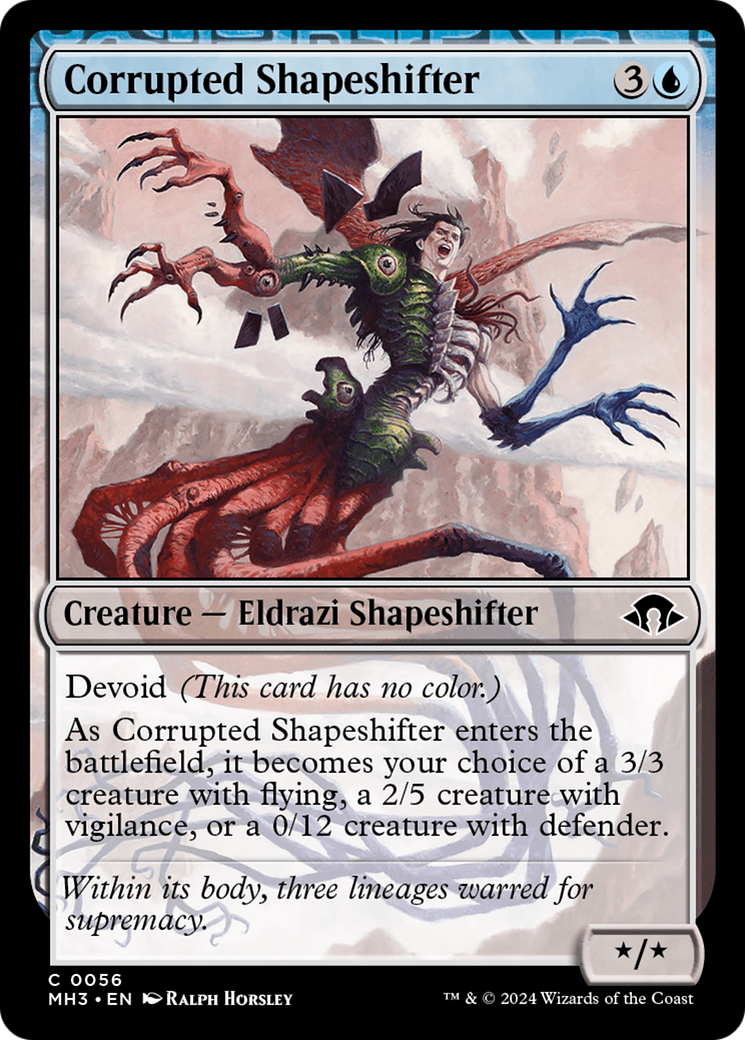 Corrupted Shapeshifter (56) [Modern Horizons 3] - Deck Out Gaming