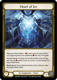 Heart of Ice (Golden) - FAB053 (FAB053) [Flesh and Blood: Promo Cards] Cold Foil - Deck Out Gaming
