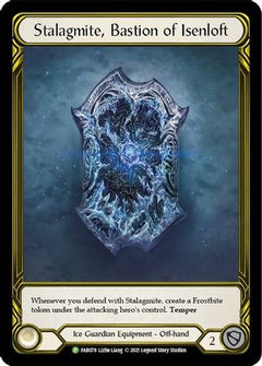 Stalagmite, Bastion of Isenloft (Golden) - FAB078 (FAB078) [Flesh and Blood: Promo Cards] Cold Foil - Deck Out Gaming