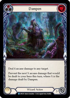 Dampen (Red) (UPR170) [Uprising] - Deck Out Gaming