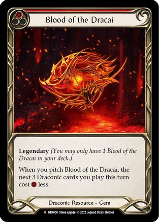 Blood of the Dracai (UPR000) [Uprising] Cold Foil - Deck Out Gaming