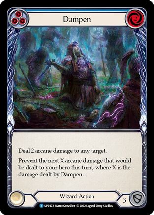 Dampen (Blue) (UPR172) [Uprising] - Deck Out Gaming