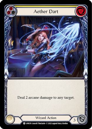 Aether Dart (Yellow) (UPR174) [Uprising] - Deck Out Gaming