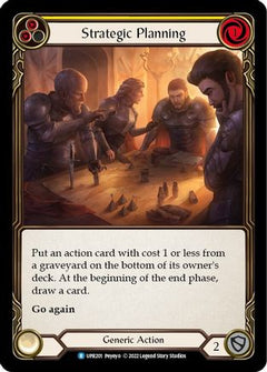 Strategic Planning (Yellow) (UPR201) [Uprising] Rainbow Foil - Deck Out Gaming