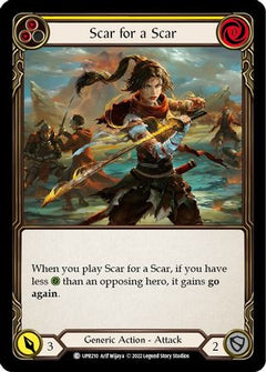 Scar for a Scar (Yellow) (UPR210) [Uprising] - Deck Out Gaming