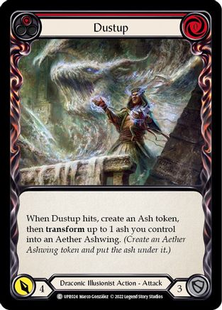 Dustup (Red) (UPR024) [Uprising] Rainbow Foil - Deck Out Gaming