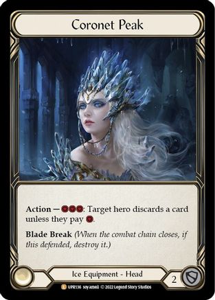 Coronet Peak (UPR136) [Uprising] Rainbow Foil - Deck Out Gaming