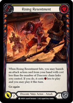 Rising Resentment (Yellow) (UPR076) [Uprising] Rainbow Foil - Deck Out Gaming