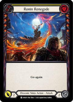 Ronin Renegade (Yellow) (UPR079) [Uprising] Rainbow Foil - Deck Out Gaming