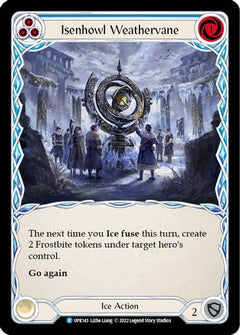 Isenhowl Weathervane (Blue) (UPR143) [Uprising] Rainbow Foil - Deck Out Gaming